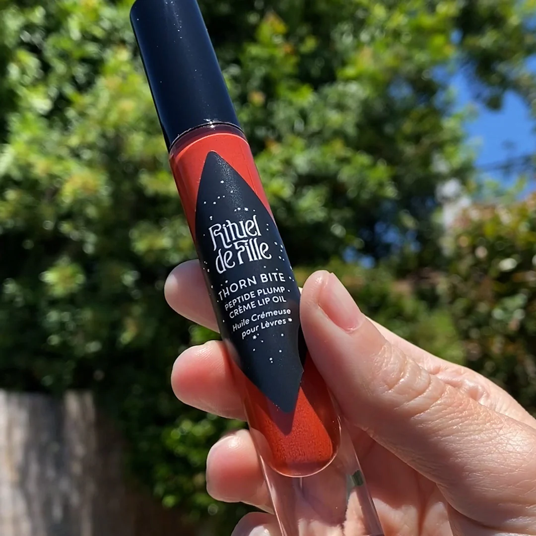 Thorn Bite Peptide Plump Crème Lip Oil: Rose Pinch - Image 7